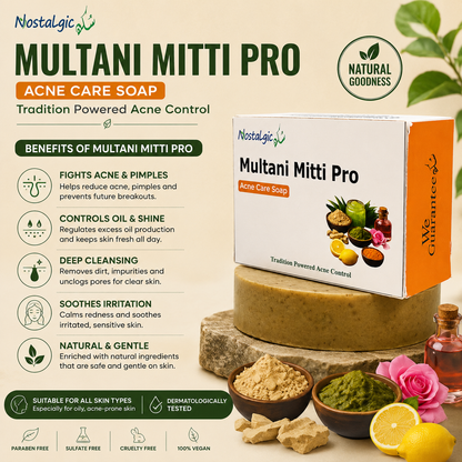 Multani Mitti Pro Acne Care Soap